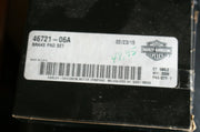 NOS OEM Harley Davidson 46721-06A Brake Pad kit - used for display only
