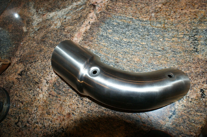 Genuine Harley Davidson exhaust shield brushed stainless 65400533