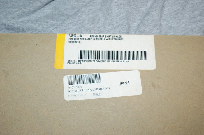 NOS Harley Davidson Sportster round gear shift linkage Stainless 34592-04