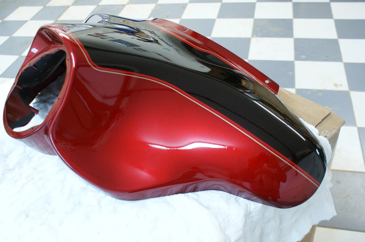 2012 Dealer Take off HARLEY-DAVIDSON Batwing Fairing FLAWS! Ember Red / Merlot