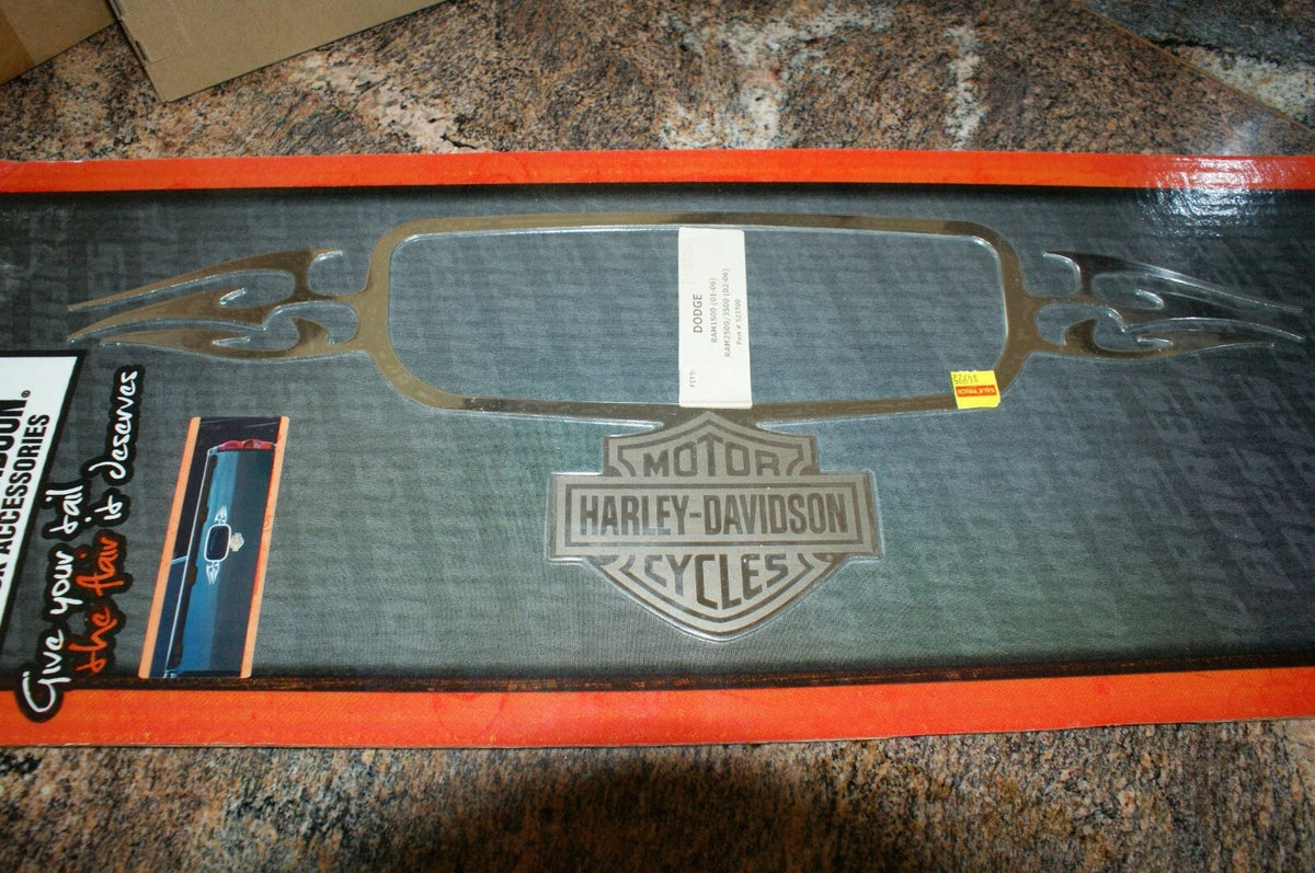 Harley Davidson Dodge truck tail gate trim RAM 1500 2001 -06 Ram 2500 2002 -06