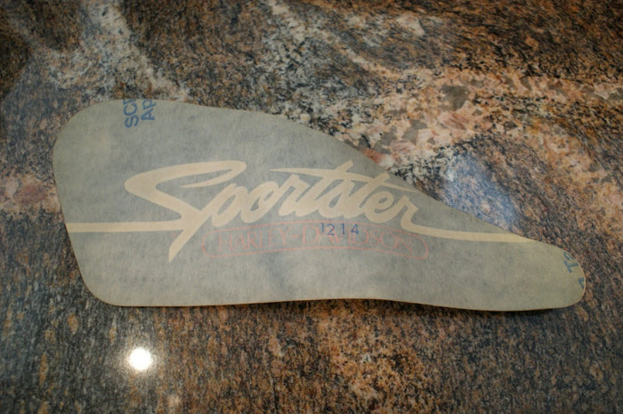 NOS OEM Genuine Harley Davidson Fuel Tank decal Sportster 14197-88