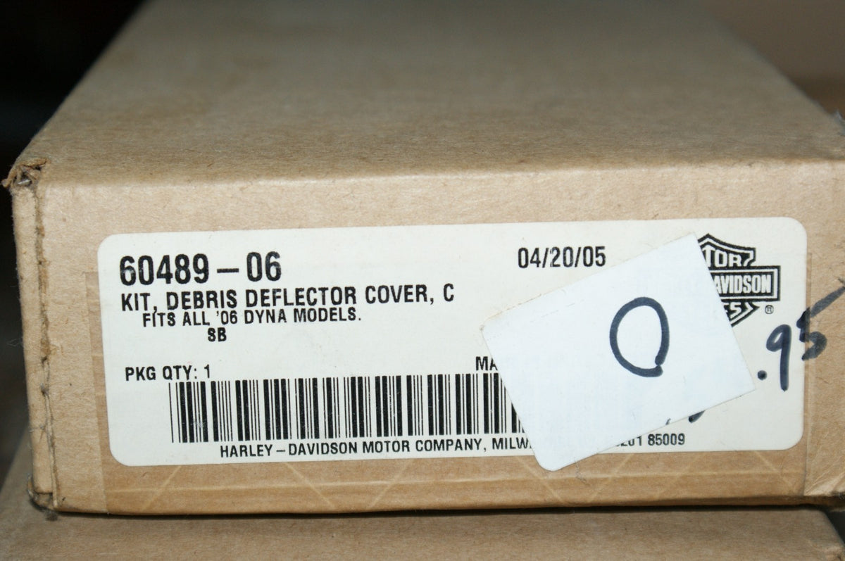 NOS Genuine Harley Davidson Chrome Debris Deflector  cover USED FOR DISPLAY ONLY 60489-06