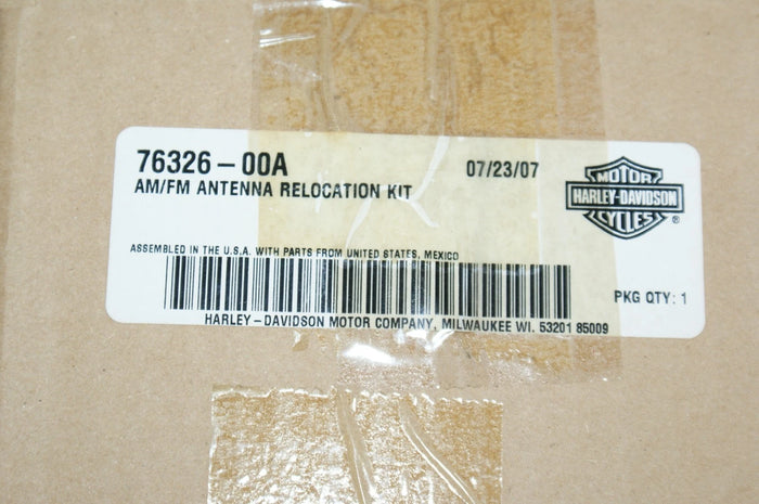 Genuine Harley Davidson antenna relocation kit 76326-00