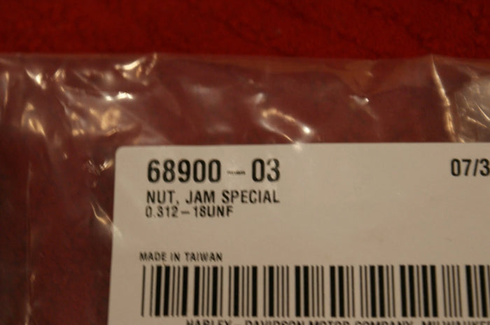 Genuine OEM Harley Davidson Jam Nut special 68900-03