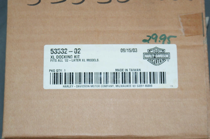 NOS Harley Davidson 53532-02 XL docking kit