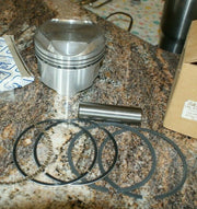 NEW S&S 3.5" +.010" Piston 92-2017 F and rings 94-2217 ONE CYLINDER KIT