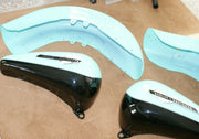 NOS EVO ERA HARLEY-DAVIDSON Softail Custom paint Mint Green Black BEAUTIFUL