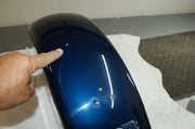 NOS HARLEY-DAVIDSON REAR FENDER Sinister Blue/Dia. Ice FLSTF 59596-99ZI CHIPPED!