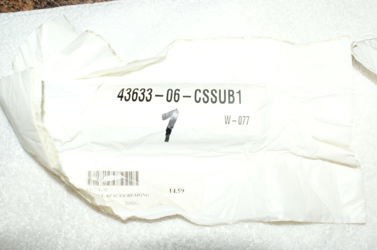 NEW OEM Harley Davidson Wheel Spacer Sleeve 43633-06