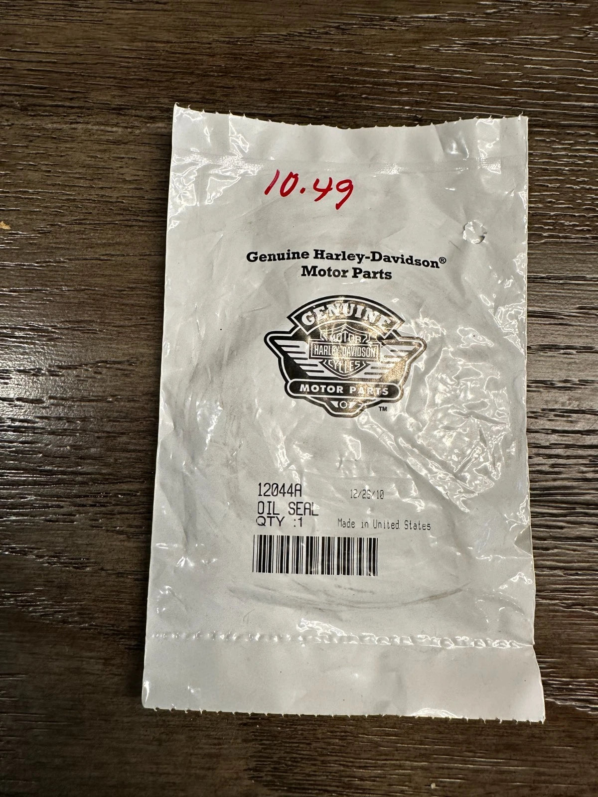 NOS Harley Davidson Oil Seal 12044A