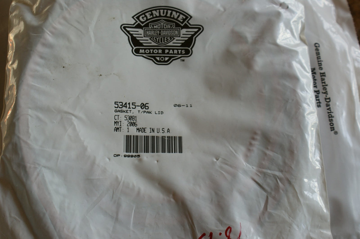 NOS Harley Davidson Tour Pak gasket 53415-06