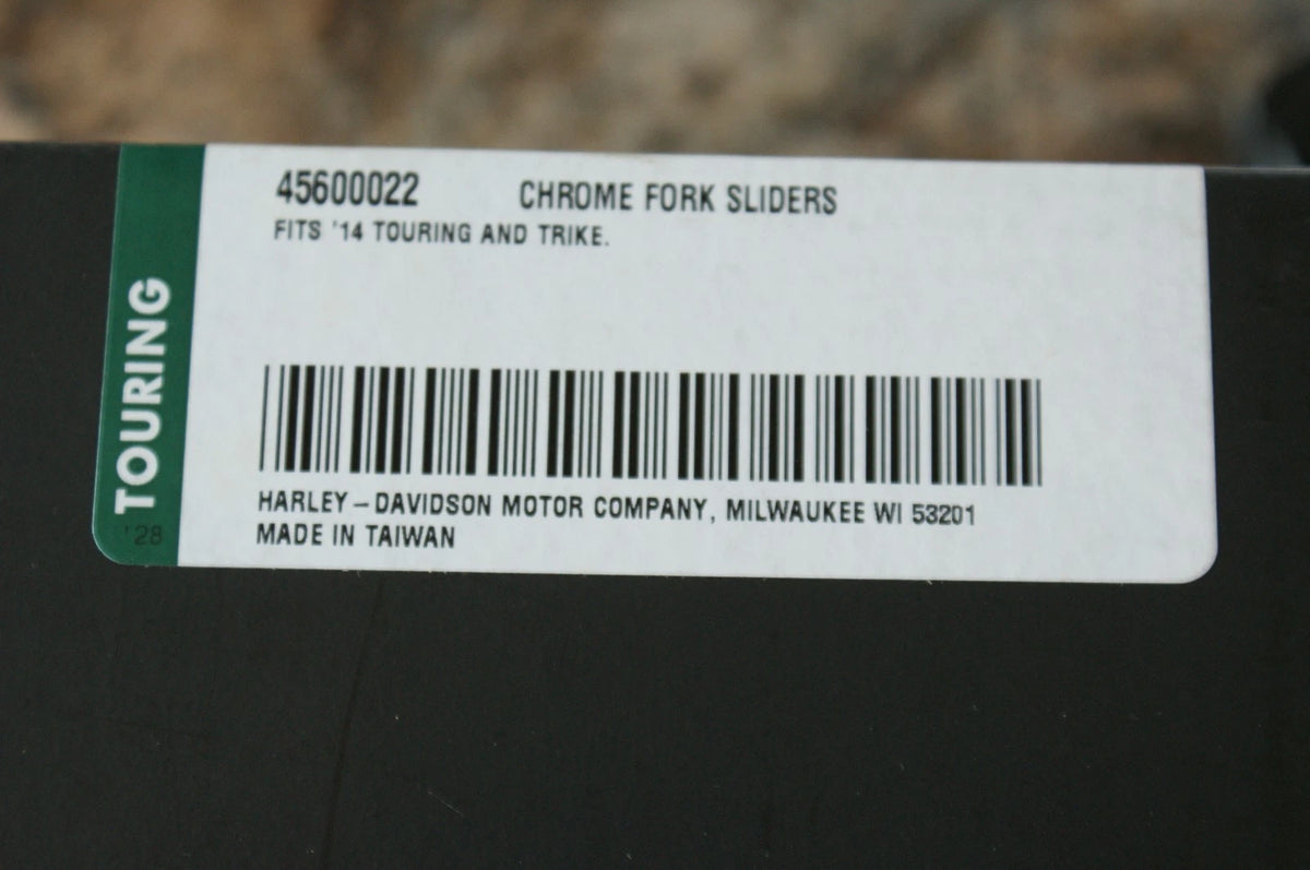 NOS Harley Davidson 45600022 CHROME ( NOT SHINEY POLISHED) Used 4 dealer display
