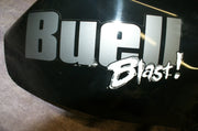 Harley Davidson Buell Blast fuel gas tank cover Black used P1109.TMW
