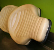 Genuine Harley Davidson Shovelhead touring white buddy seat USED 52506-65