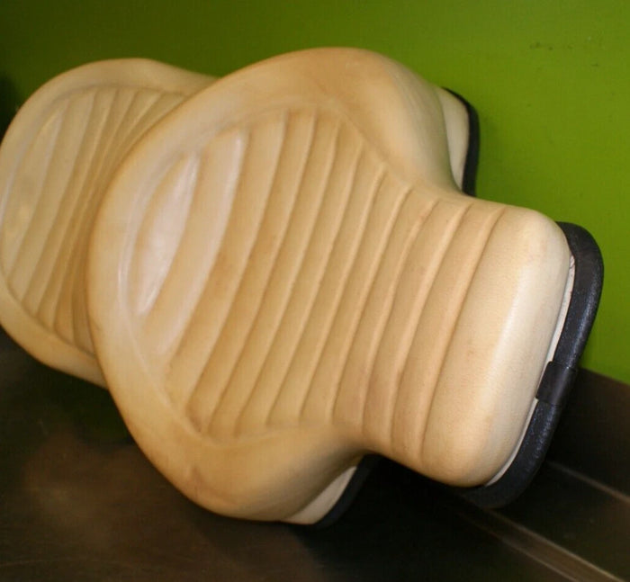 Genuine Harley Davidson Shovelhead touring white buddy seat USED 52506-65