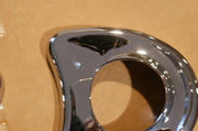 Genuine Harley Davidson chrome mirror covers - Dealer take off item 91924-09