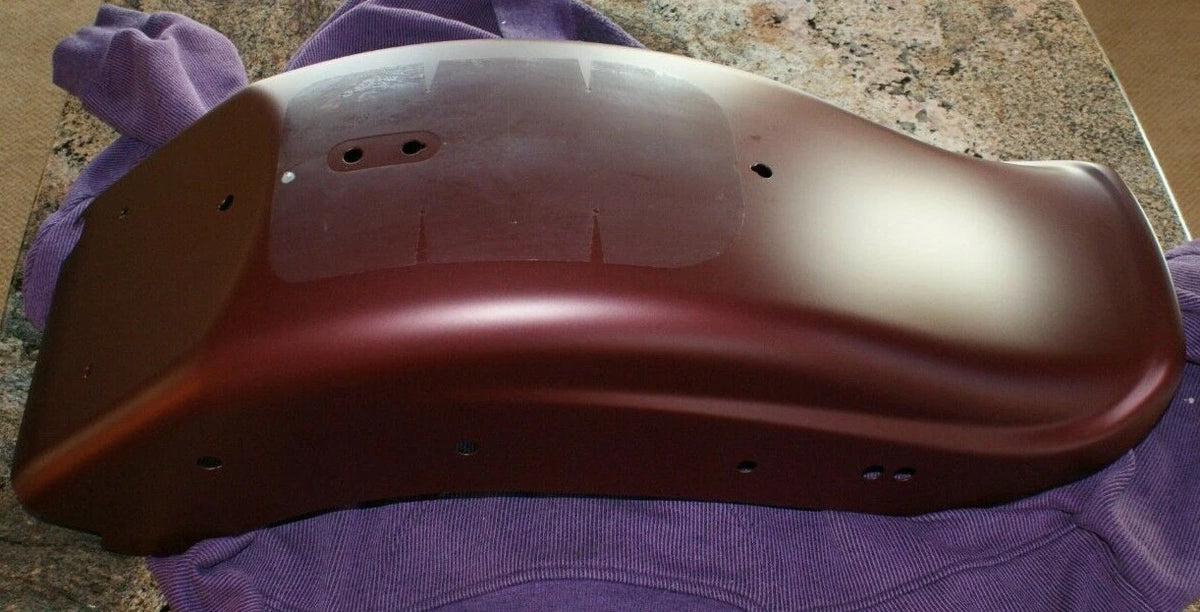 NOS HARLEY DAVIDSON REAR FENDER 2008 FXSTB Red Demin BEAUTIFUL 59914-08CPD