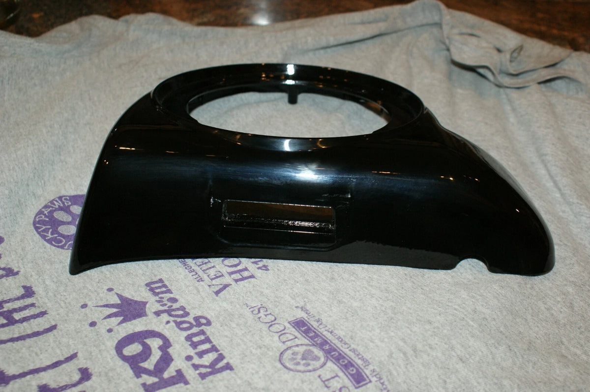Genuine OEM Harley Davidson LEFT Lower Speaker Enclosure Vivid Black 76000497