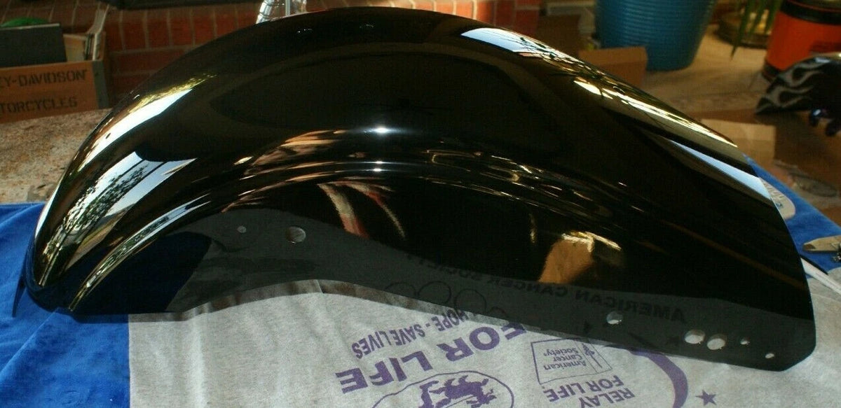 OEM Harley Davidson Rear Fender Vivid Black Beautiful 59500254DH FXDF