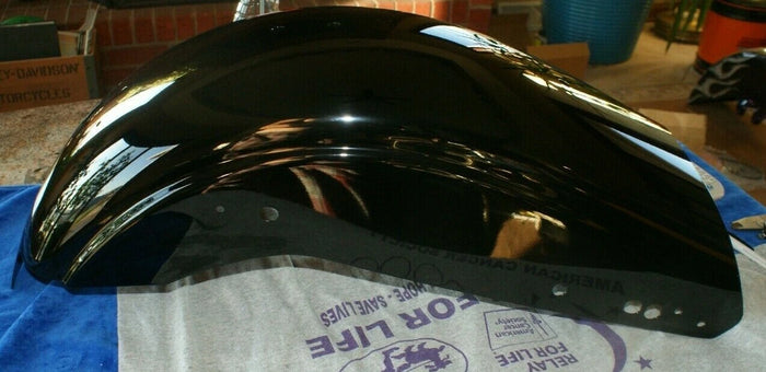 OEM Harley Davidson Rear Fender Vivid Black Beautiful 59500254DH FXDF