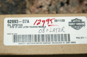 NOS Genuine Harley Davidson 62693-07A oil dipstick USED FOR DISPLAY ONLY