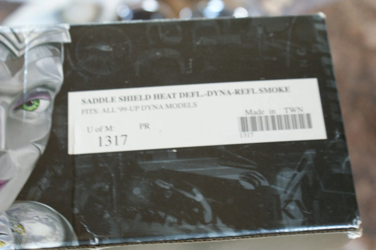 Kuryakyn Harley Davidson Dyna Heat Deflectors shields - Used for display only 1317