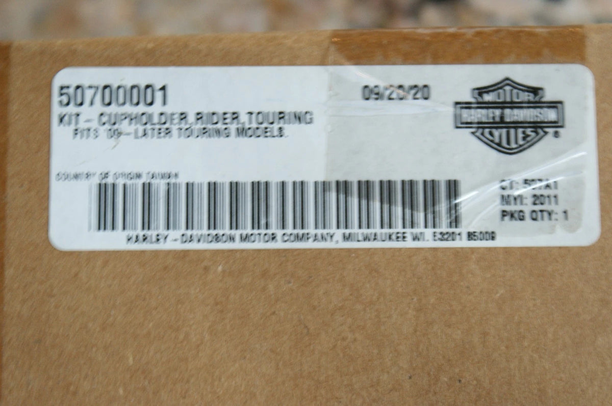 NOS Harley Davidson 50700001 cupholder Kit  Touring - used for display only