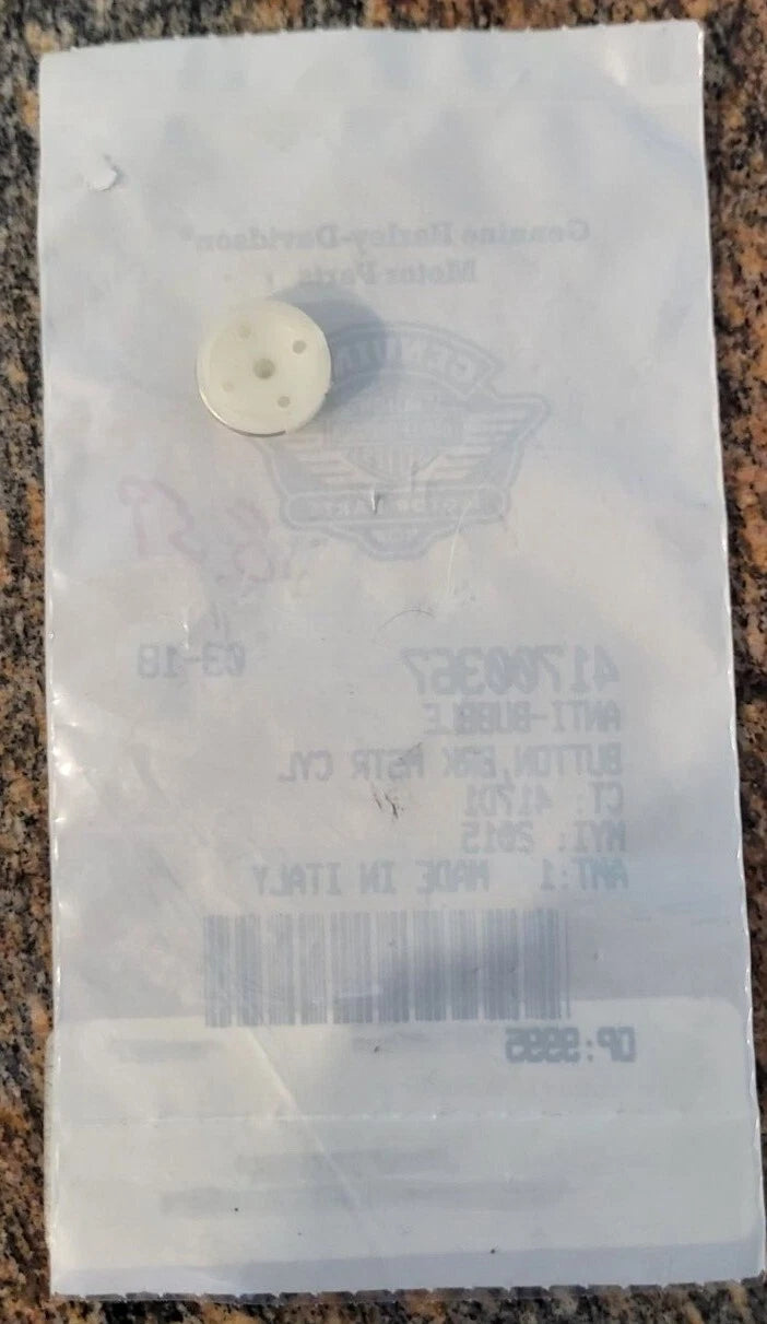 NOS Genuine Harley Davidson Button, BRK, MSTR CYL - 41700367
