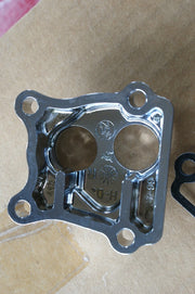 Harley Davidson Twin Cam REAR Lifter Cover CHROME 17967-99 Dealer take off NICE