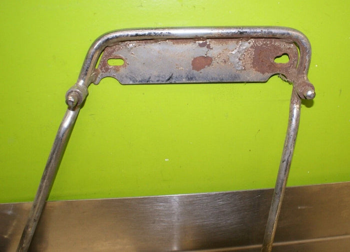 Genuine Harley Davidson Shovelhead RIGHT saddlebag mount bracket - used rusty