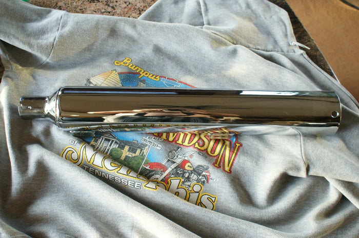 NOS OEM HARLEY DAVIDSON Muffler FLSTS 80014-05 RIGHT SIDE