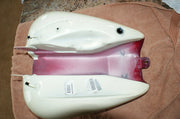 2007 Harley Davidson FLHRC Fuel Tank Burgundy / creme 61500-07CJD OUSTANDING!