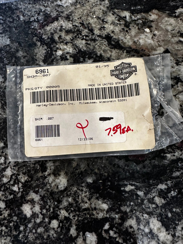 3 NOS Harley Davidson Washers 6960