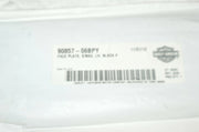 NEW Harley Davidson saddlebag face plate black pearl LEFT 90857-06BPY