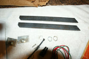 OEM NOS Harley Davidson Frame Brace + Fender Support Kit Rear XL 1973 47420-74