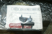 Genuine Harley Davidson LEFT Denim black red pinstripe EXTENDED saddle bag lower 90200730