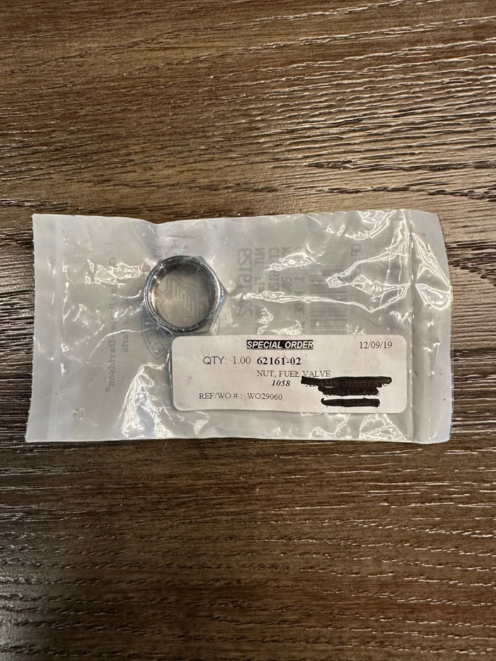 NOS Harley Davidson Fuel Valve Nut 62161-02