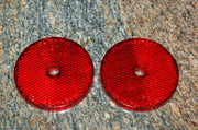 NOS Harley-Davidson Saddlebag Reflector 59264-86 Safe-lite 26 excellent - PAIR