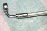 Magnum 23" chromelite brake line hose 90 degree / straight 4 Harley used NICE!