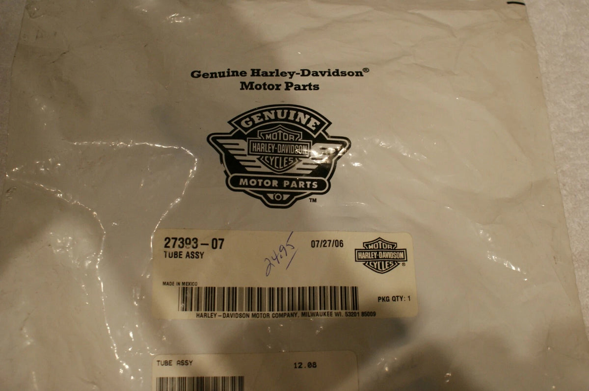 NOS OEM Harley-Davidson Tube Assembly 27393-07