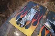 J&P Cycles Chrome motorcycle mirrors JP55F , new , one package opened