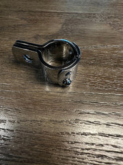 NOS Harley Davidson Chrome 3" Piece Universal Frame Tube Clamp
