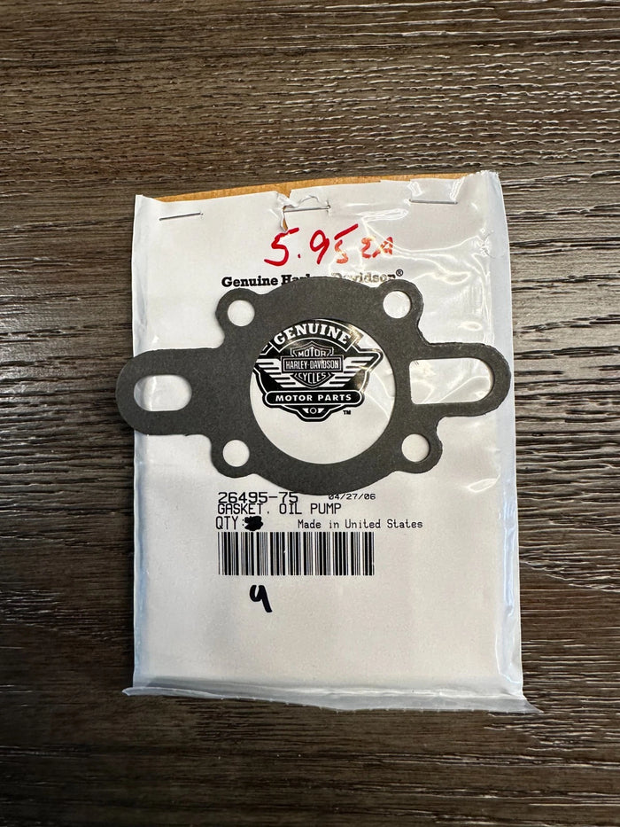 NOS Harley Davidson Oil Pump Gasket 26495-75