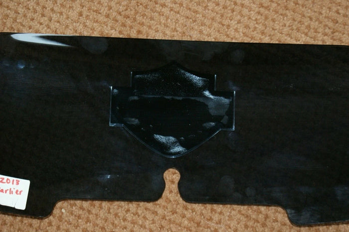 1996 -2013 OEM Harley Davidson Batwing 4.5" Dark Smoke Windshield Refurbished