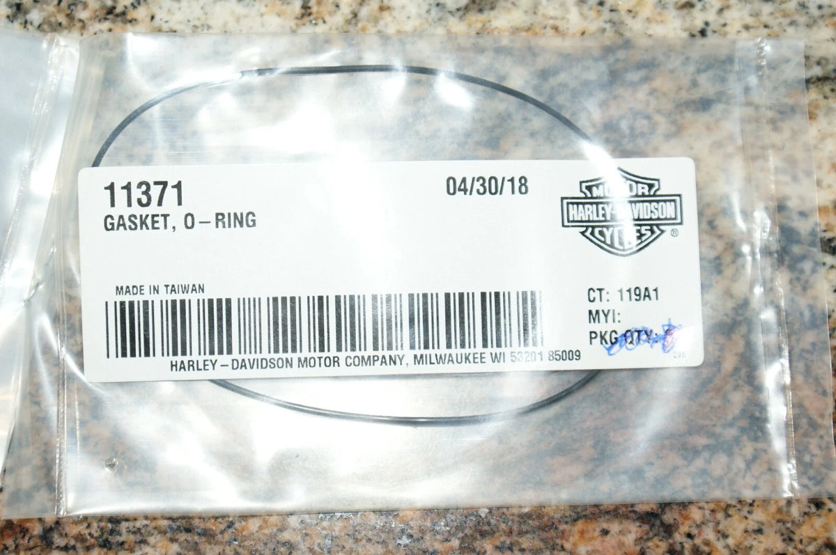 Genuine Harley Davidson gasket o-ring 11371