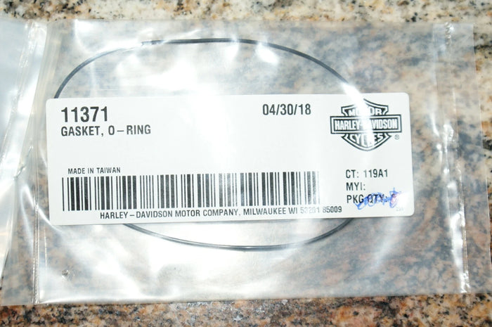 Genuine Harley Davidson gasket o-ring 11371