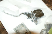 Harley Chrome Hand control set Hydraulic clutch switch housings 11/16" master