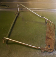Genuine Harley Davidson Shovelhead LEFT saddlebag mount bracket - used rusty