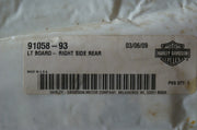 NEW Genuine Harley Davidson Electra glo light board Right Rear 91058-93